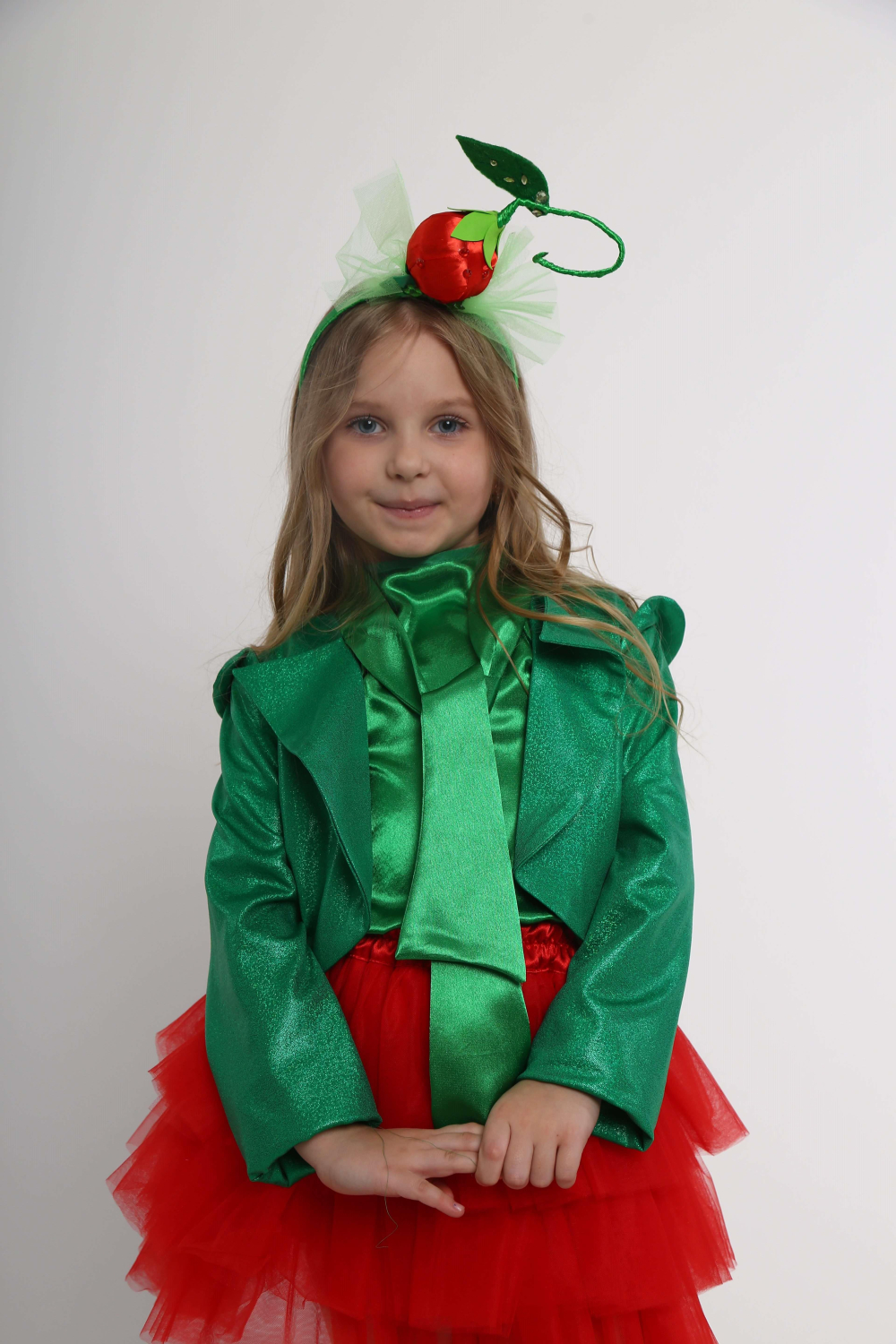 Карнавальний костюм Вишня, Вишенька, ягідка