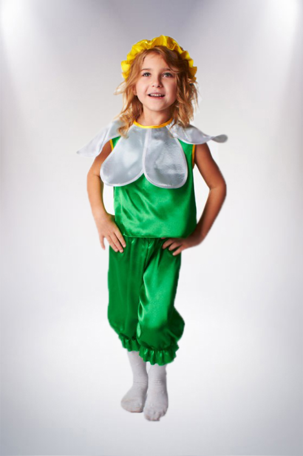 Carnival costume flower - chamomile # 5 tm Sashka