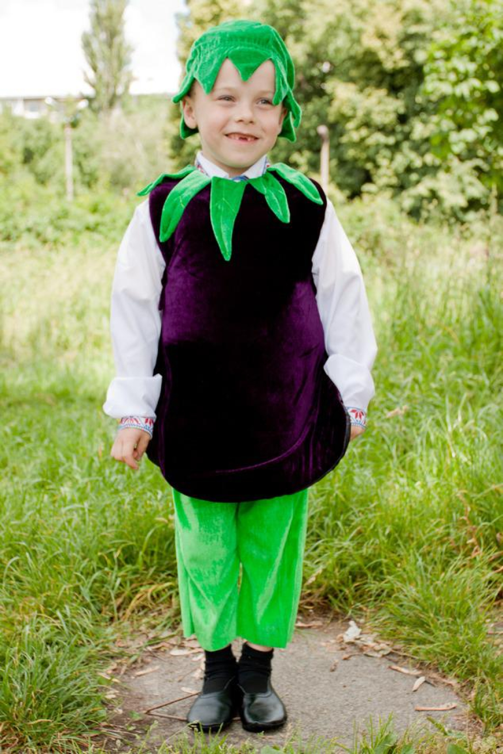 Карнавальний костюм Баклажан №1