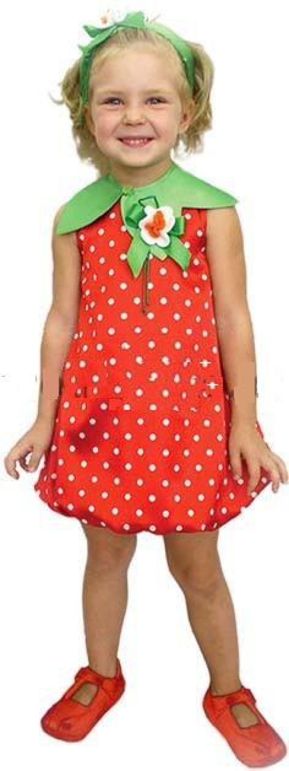 Карнавальний костюм Полуниця №3