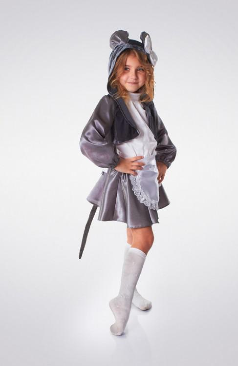 Карнавальний костюм для дівчинки Мишка №5