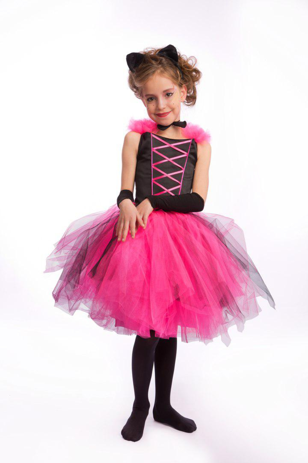 Ошатне плаття для дівчинки Кішечка