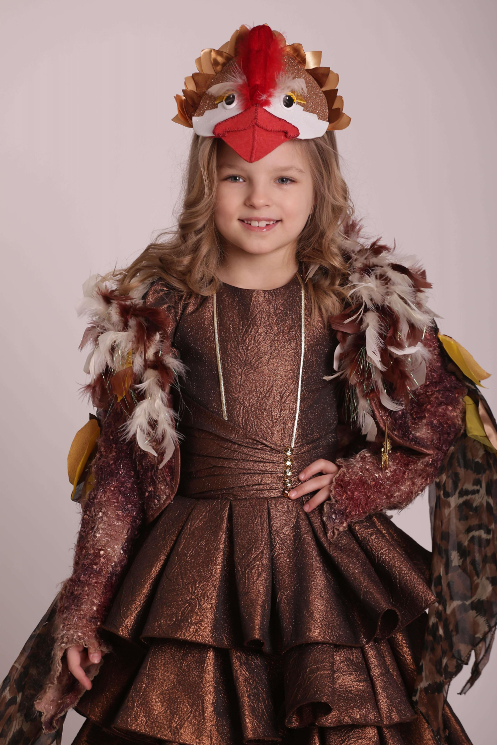 Carnival costume chicken quail