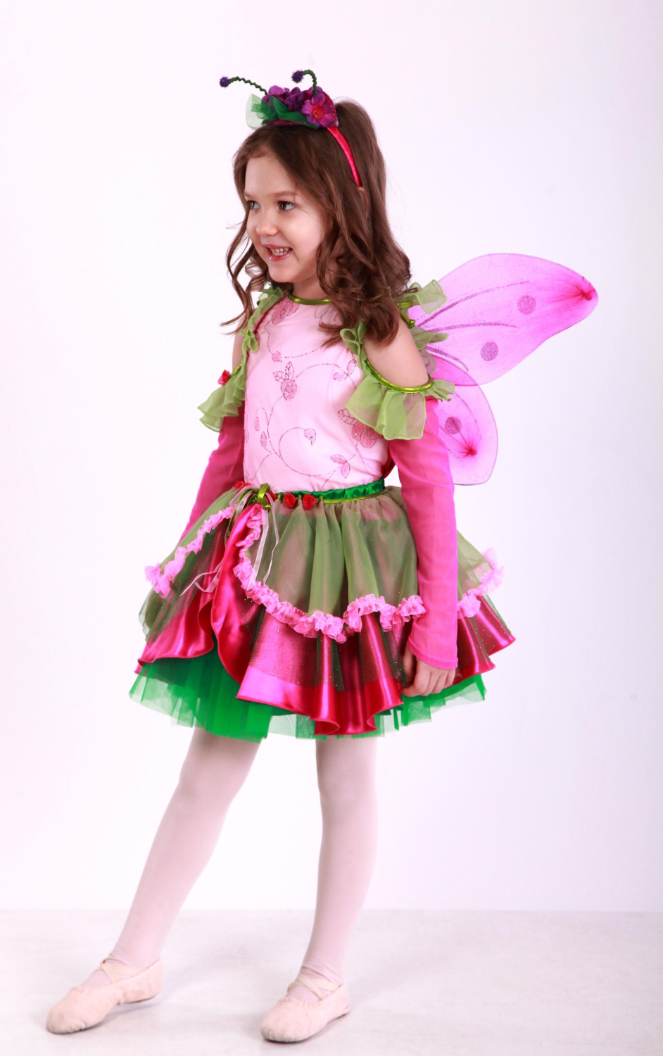 Карнавальний костюм для дівчинки Метелик Фея ТМ Sonechko