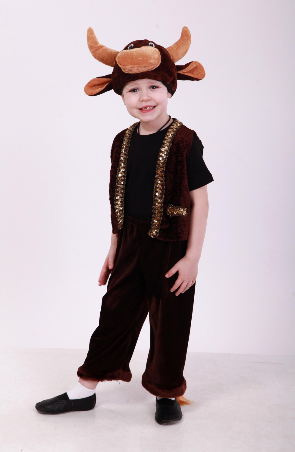 Bull carnival costume for a boy - bull