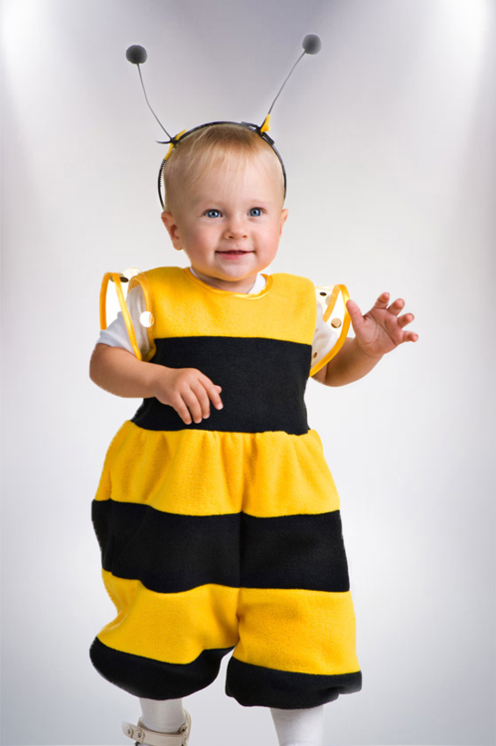 Карнавальний костюм Бджілка фліс міні №5 ТМ Сашка