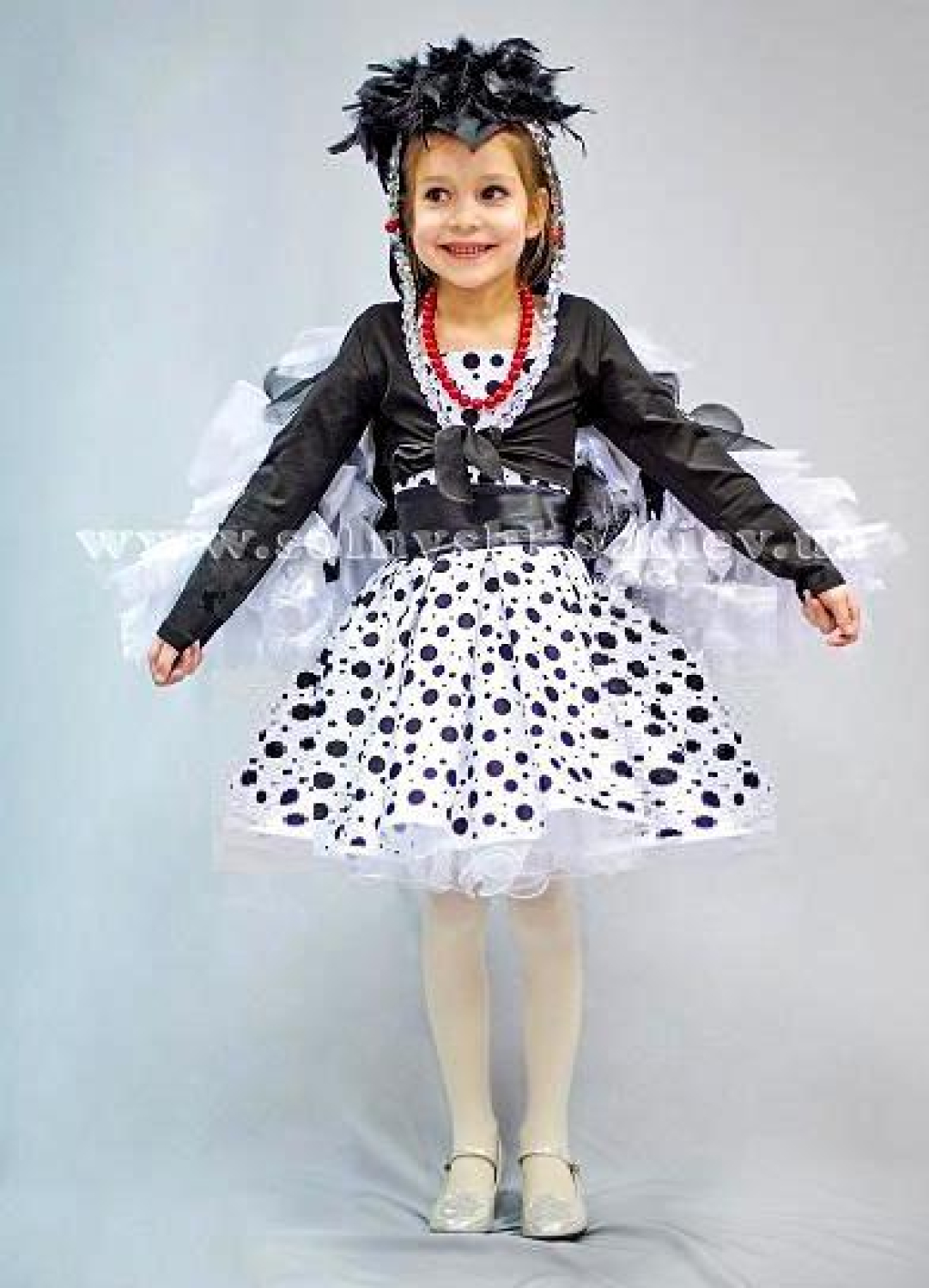 Карнавальний костюм Сорока Ворона стиль 