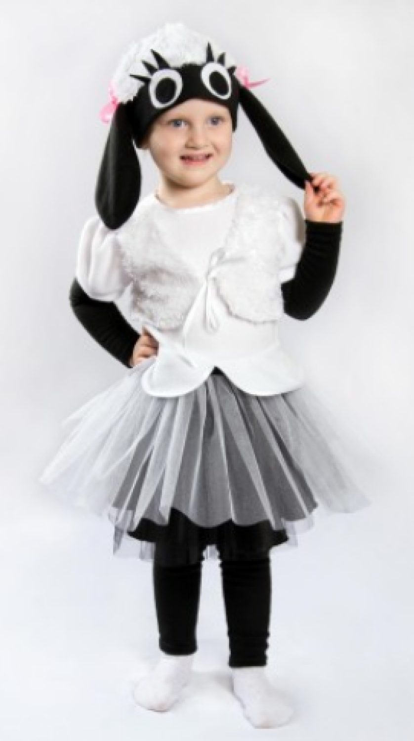 Карнавальный костюм для девочки Овечка №5
