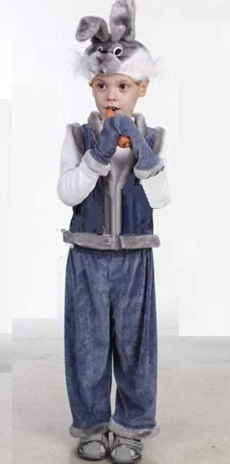 Карнавальний костюм Заєць сірий Зайчик №2