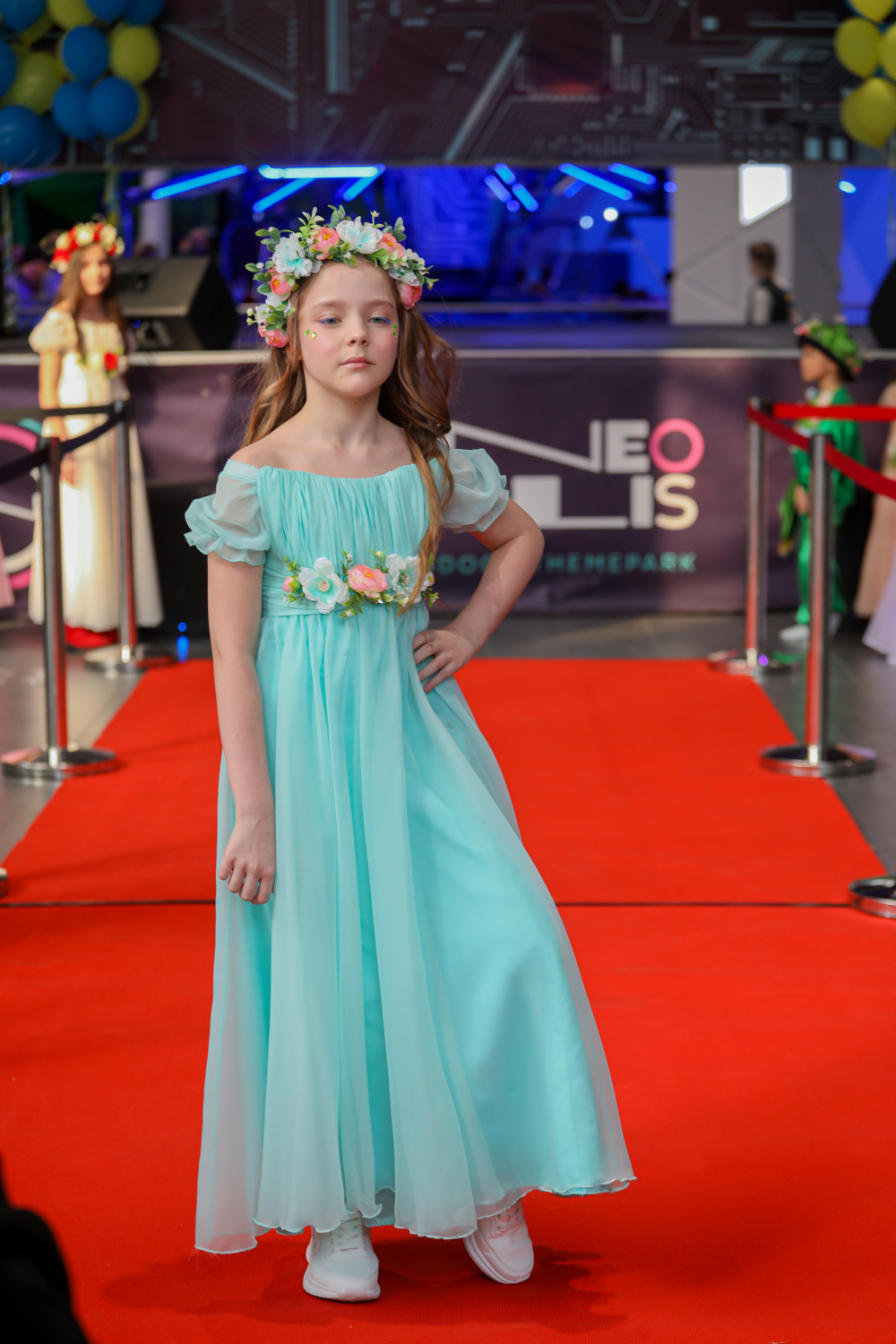 Карнавальний костюм Весна м'ята від Sonechko квітка