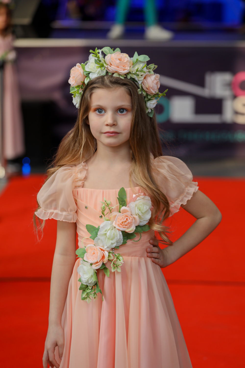 Карнавальний костюм Весна персикова від Sonechko квітка