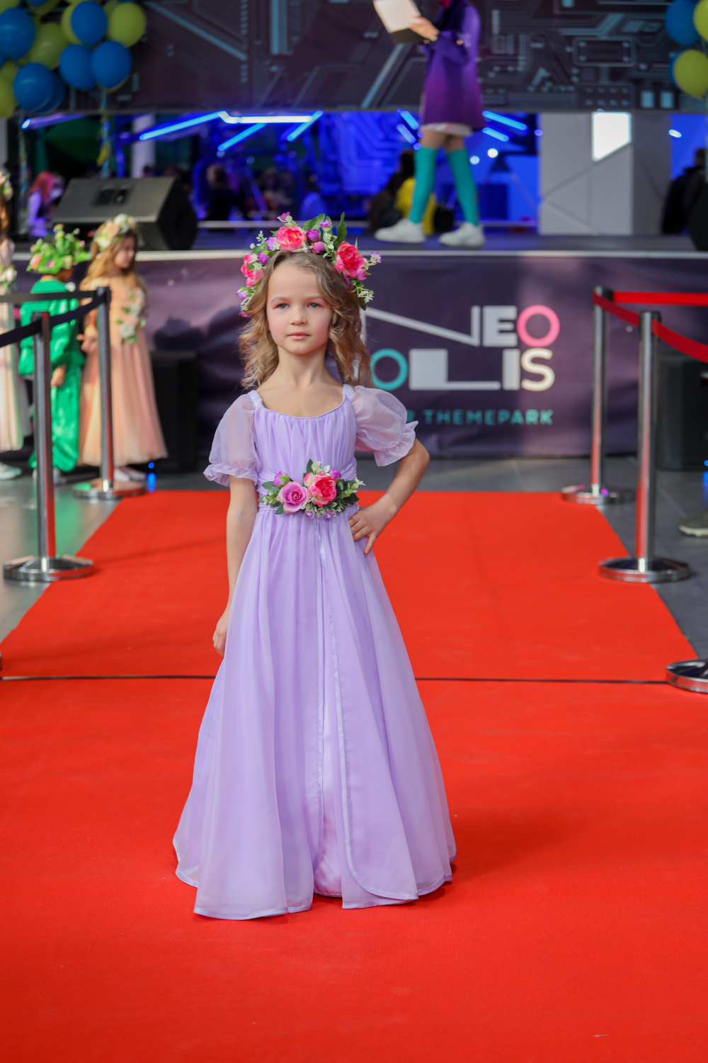 Карнавальный костюм Весна сиреневая от Sonechko