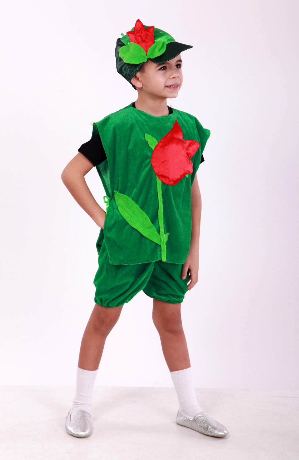 Карнавальный костюм для мальчика Тюльпан