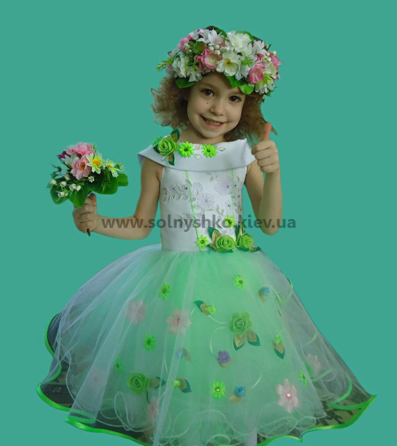 Карнавальний костюм Весна - Даша