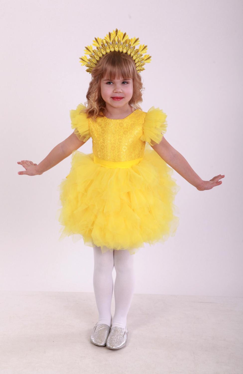 Карнавальный костюм для девочки Солнышко 9742