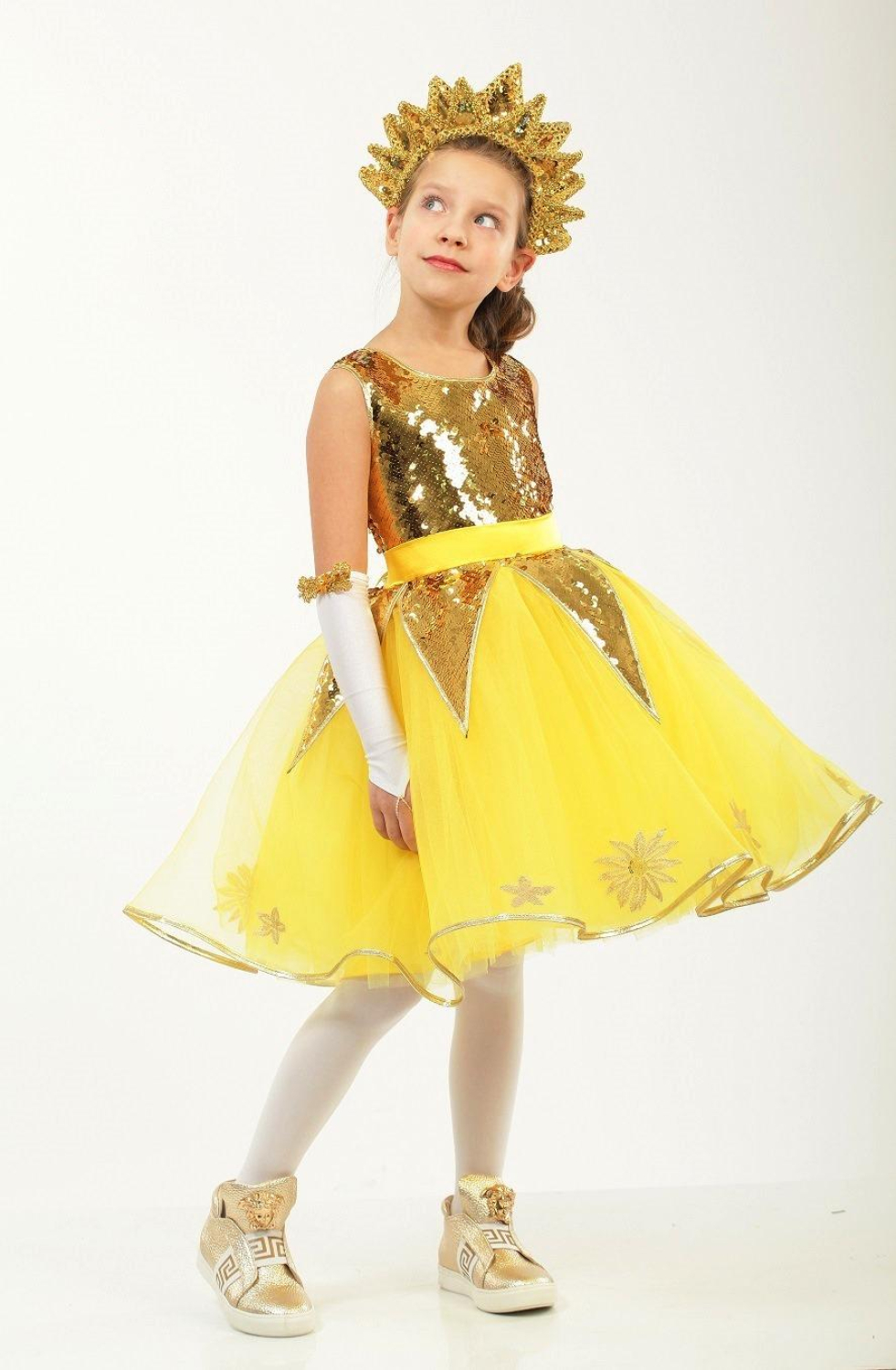 Carnival costume for a girl Sun - Sun