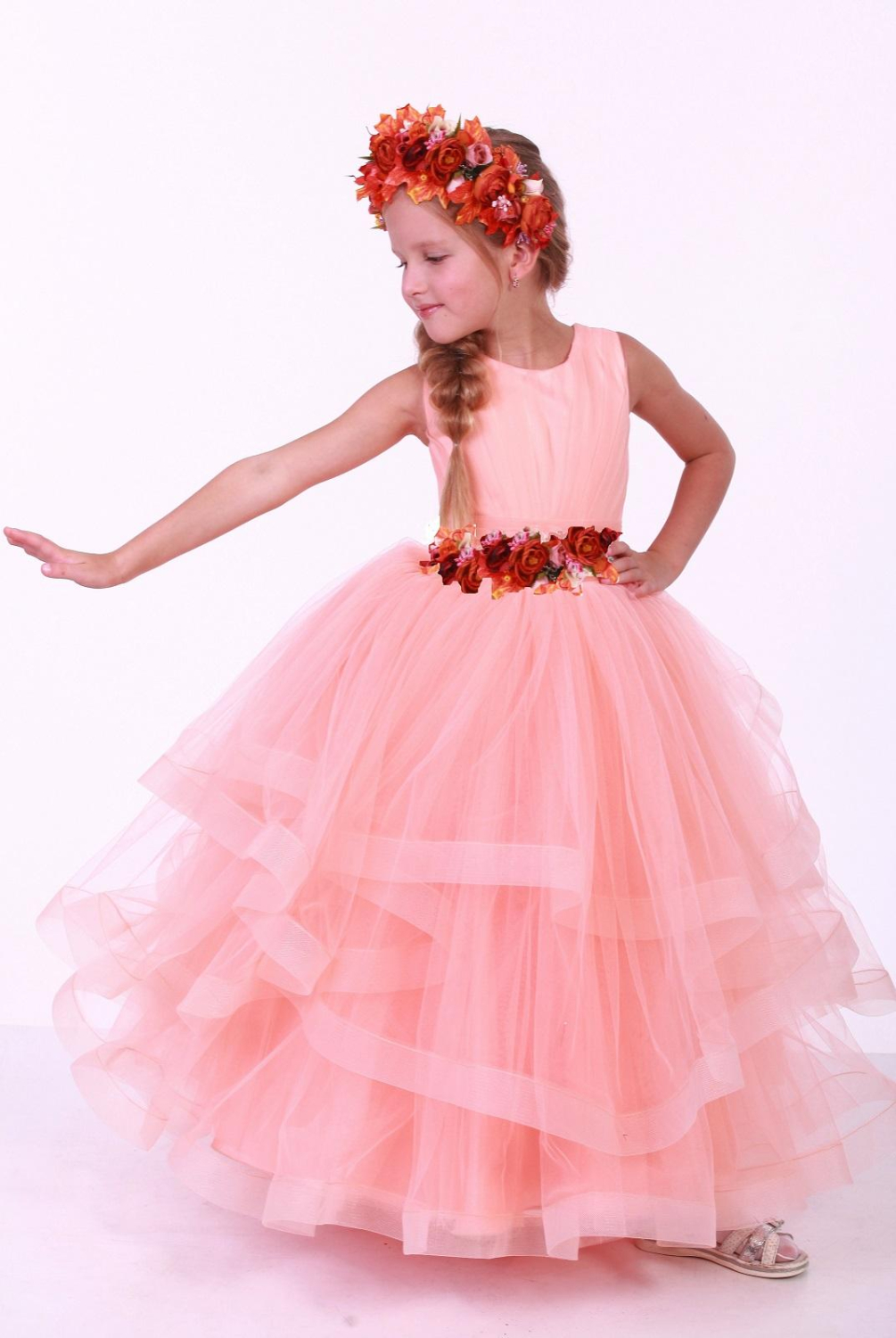 Карнавальный костюм для девочки Нежная Осень