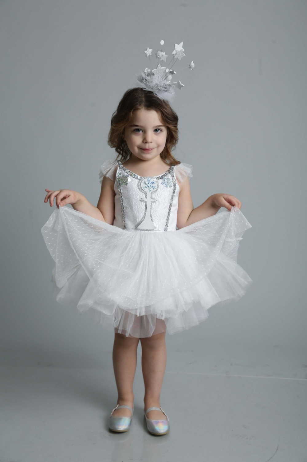 Карнавальний костюм Зірка, Зірочка Сніжинка