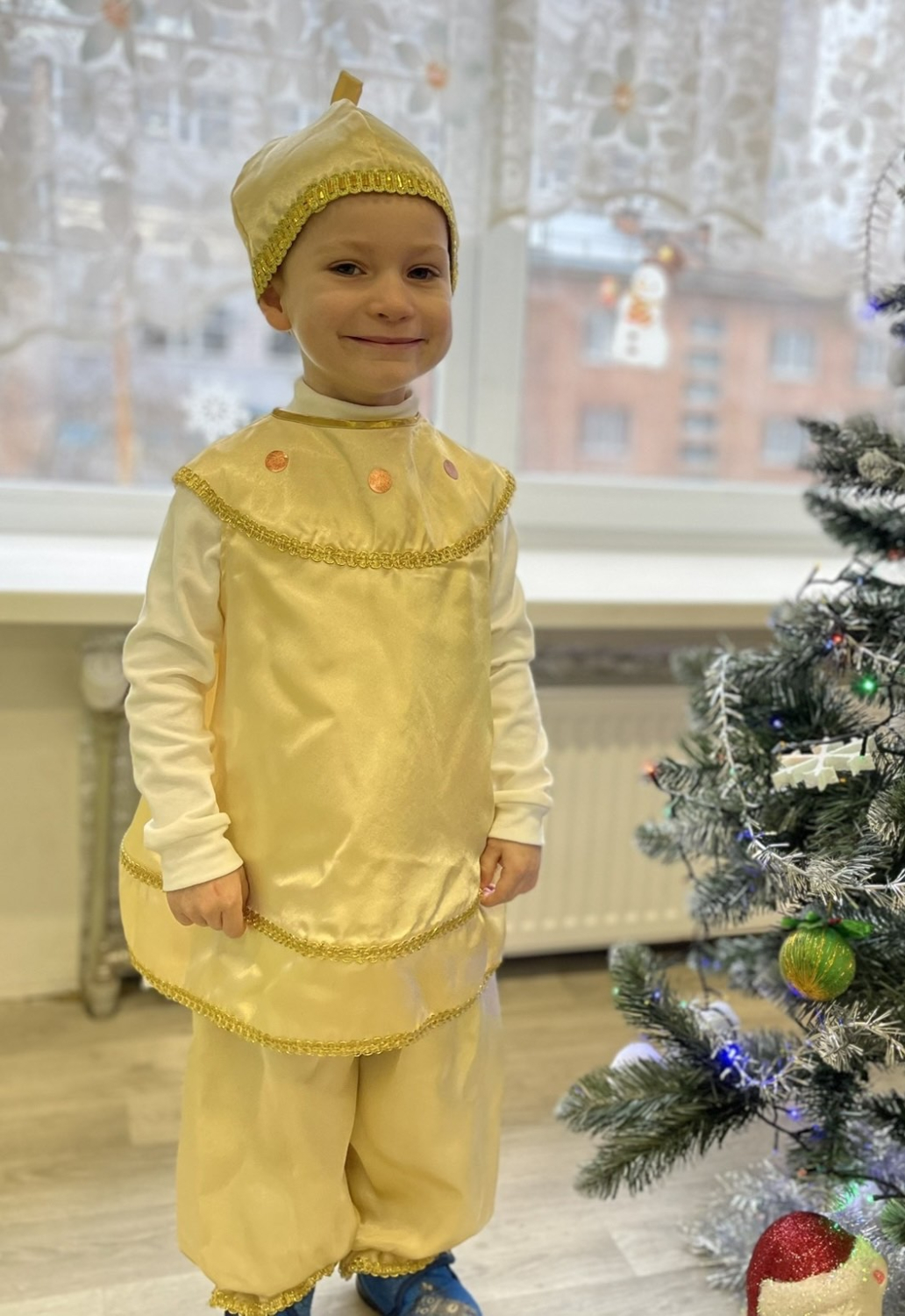 Карнавальний костюм Дзвінок, ялинкова іграшка