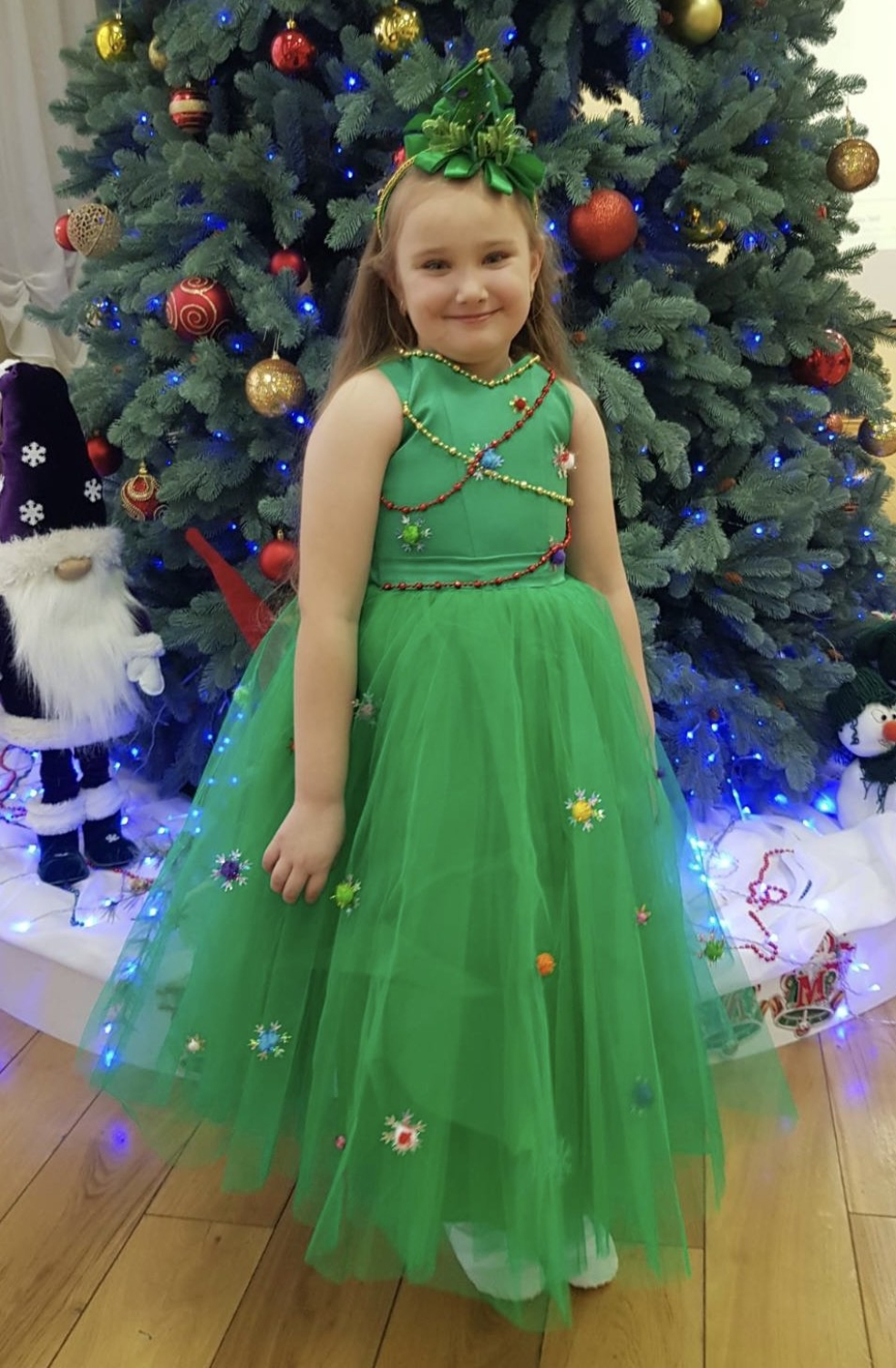 Карнавальний костюм Ялинка №7