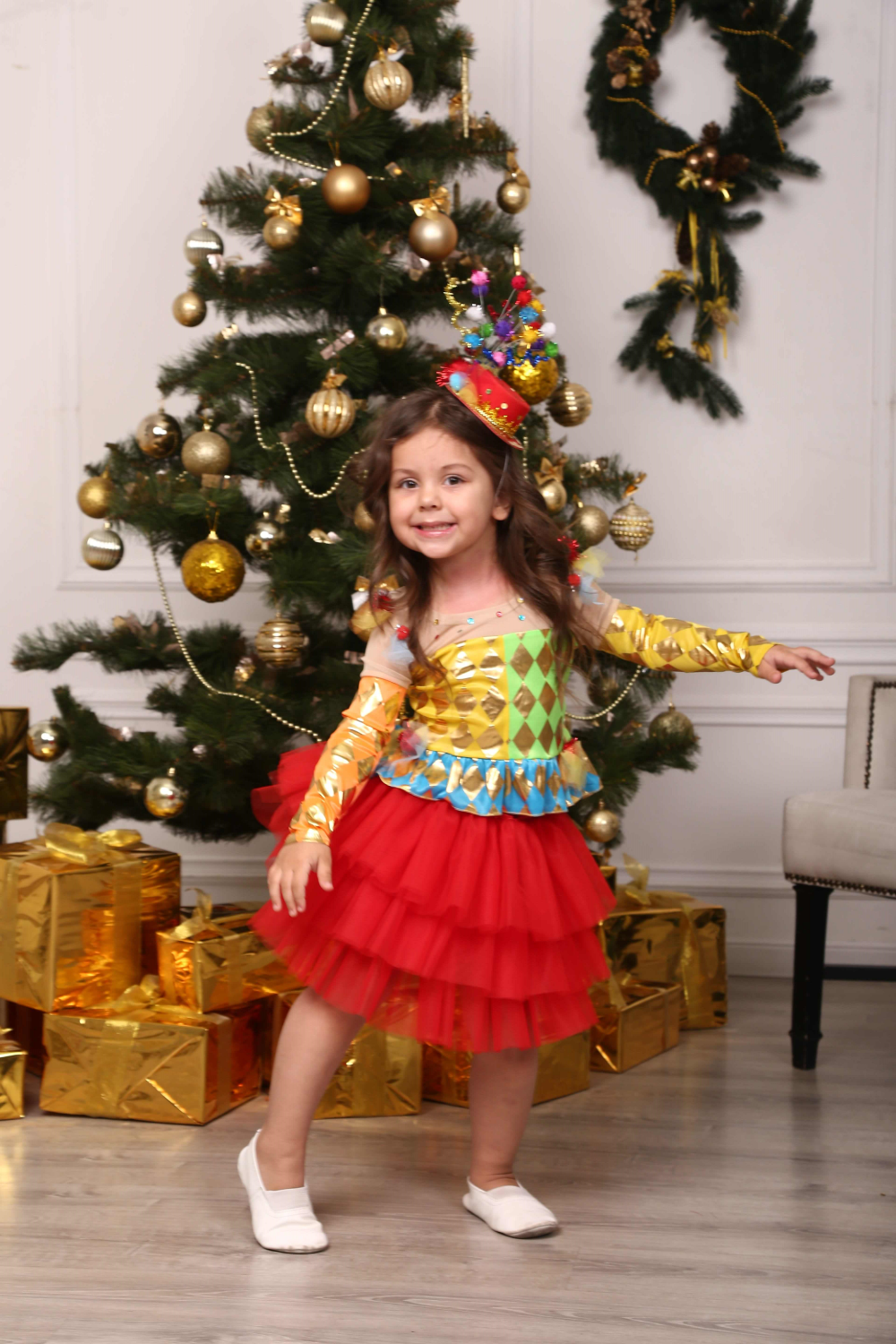 Карнавальний костюм хлопавка, Цукерка, Вогник, Салют