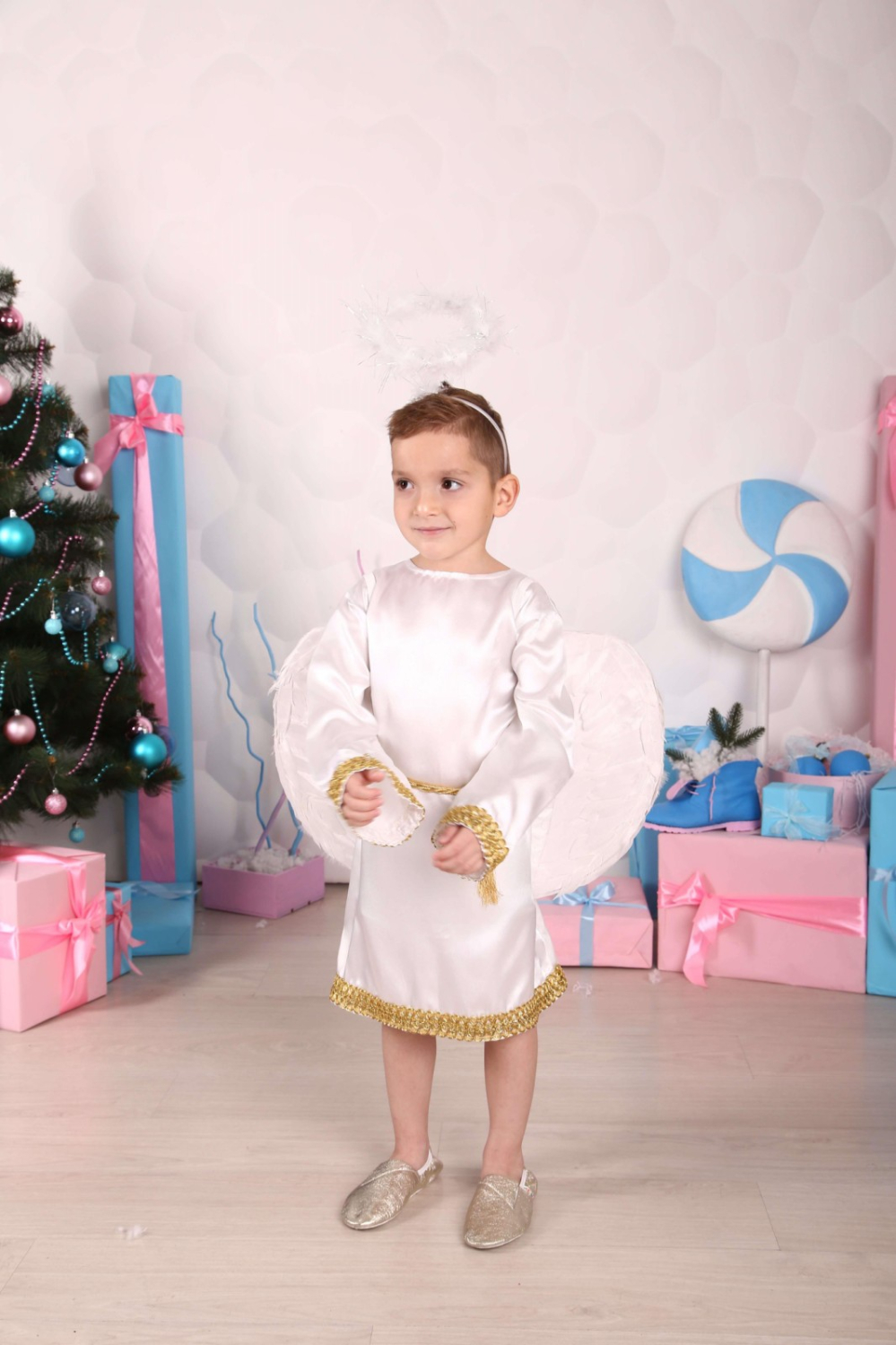 Карнавальний костюм Янгол хлопчик рубашка