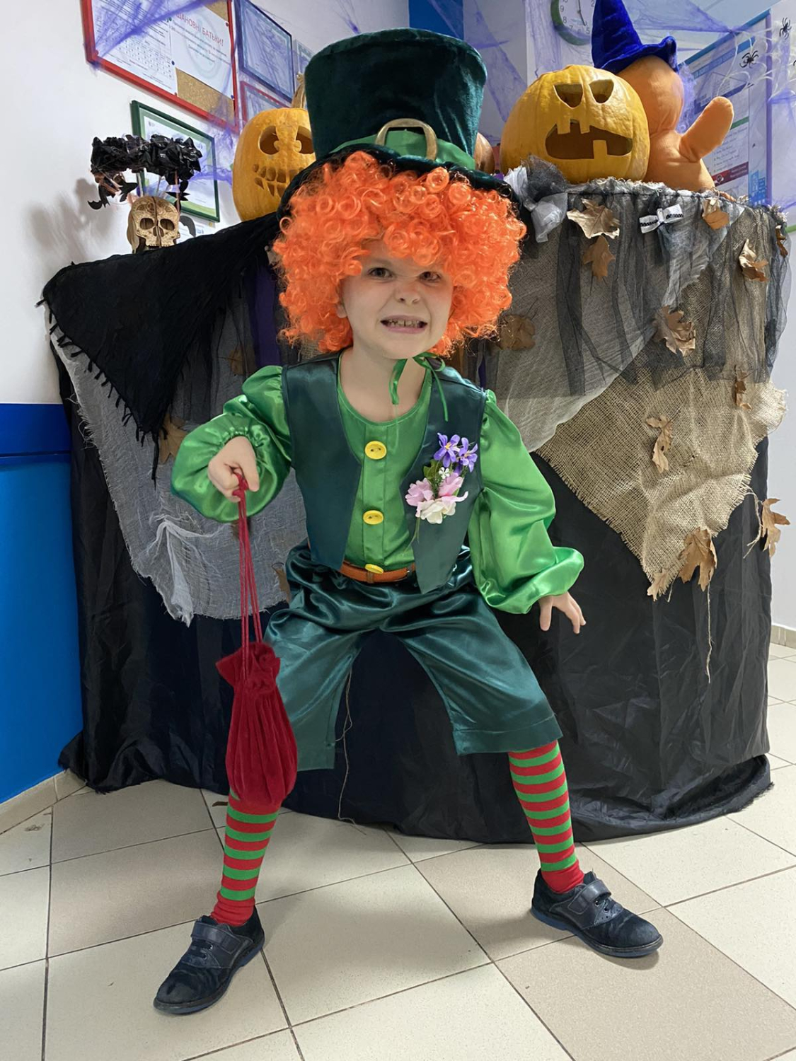 Карнавальний костюм Гном-Лепрікон №11