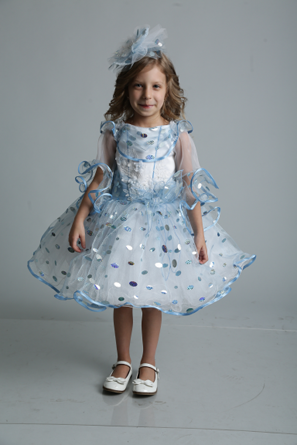 Карнавальний костюм Крижинка, краплинка, сніжинка