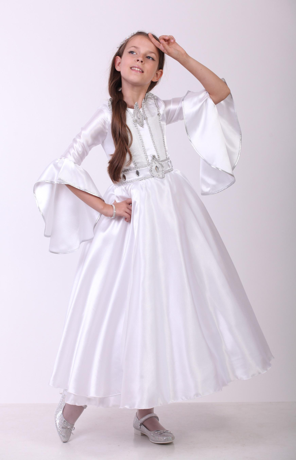 Карнавальний костюм для дівчинки Снігова Королева - Метелиця