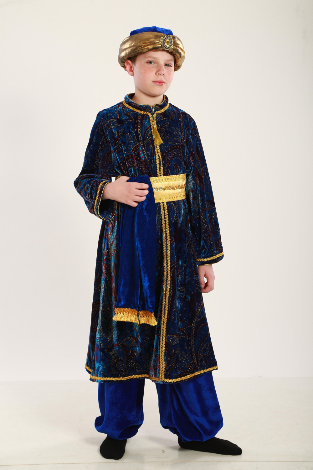 Карнавальний костюм для хлопчика Султан, Мудрець, Східний принц, Волхви