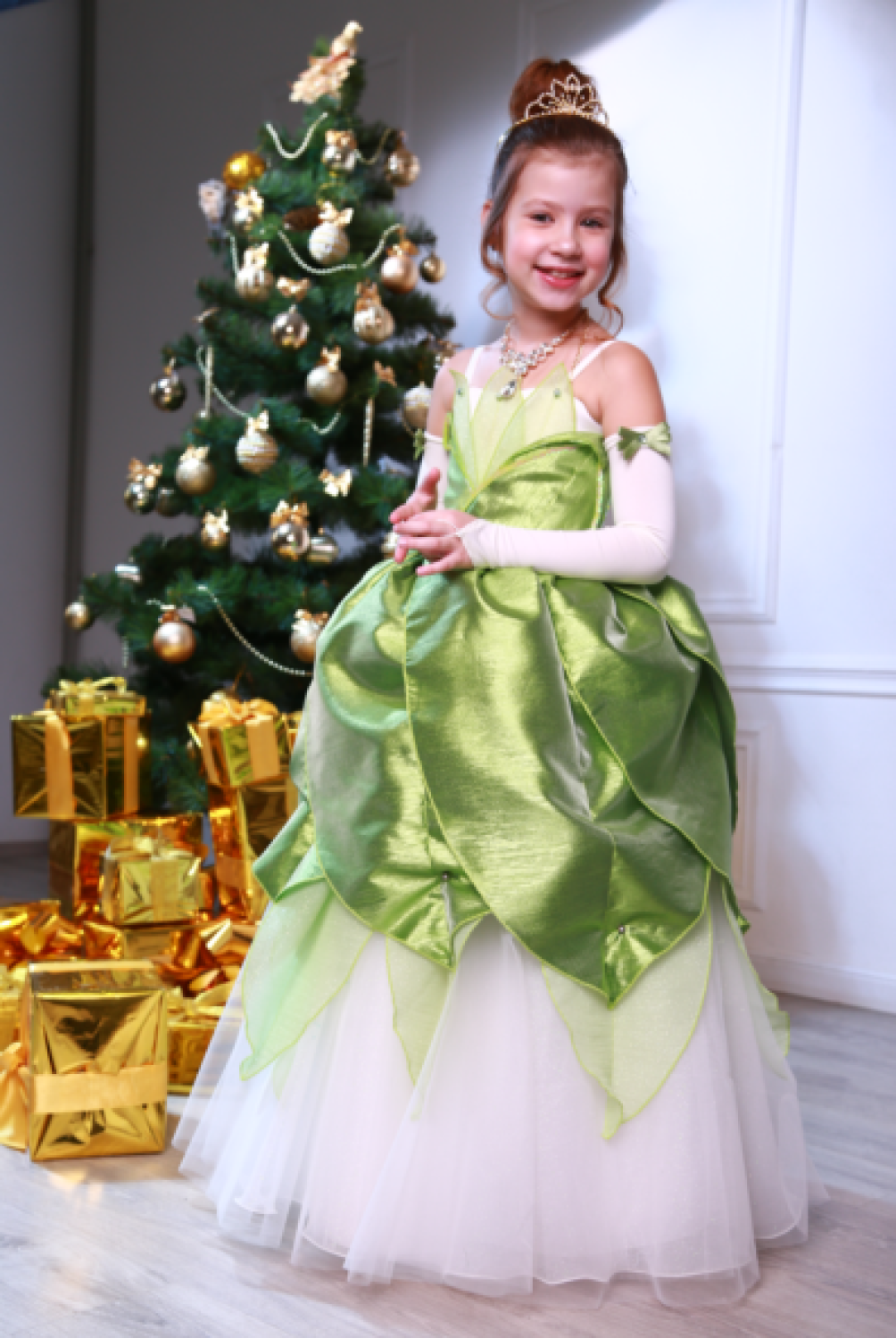 Карнавальний костюм для дівчинки Принцеса Тіана/Фея