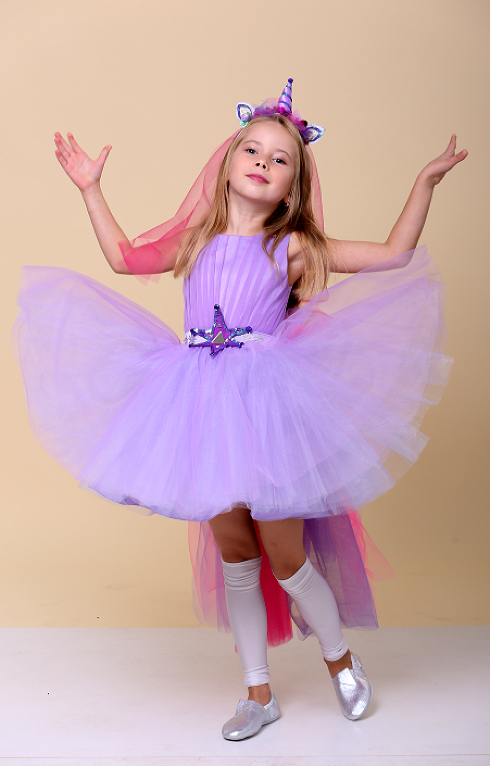 Карнавальний костюм для дівчинки Поні Іскорка