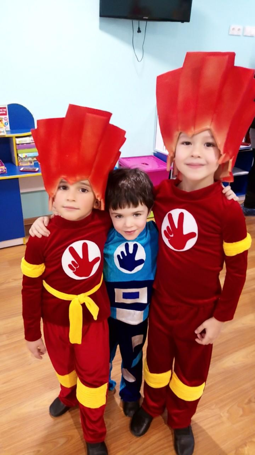 Карнавальний костюм для хлопчика Фіксікі Фаєр прокат