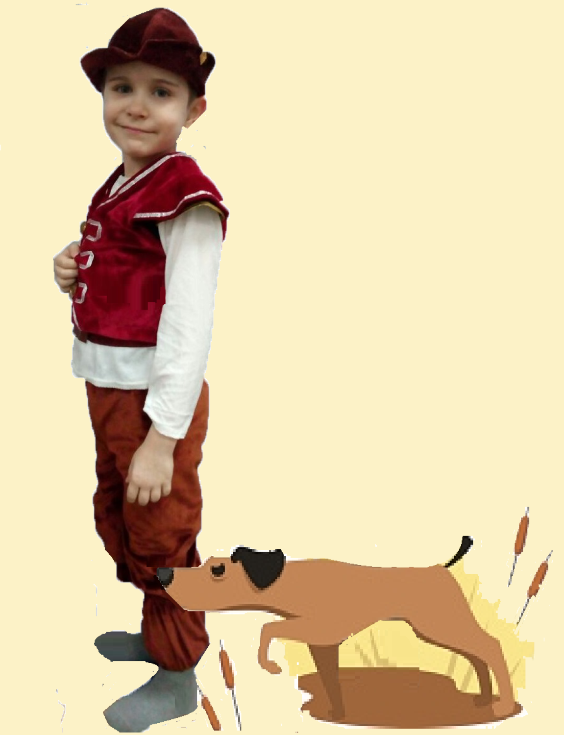 Карнавальний костюм для хлопчика Мисливець - Лісоруб - Лісничий 1