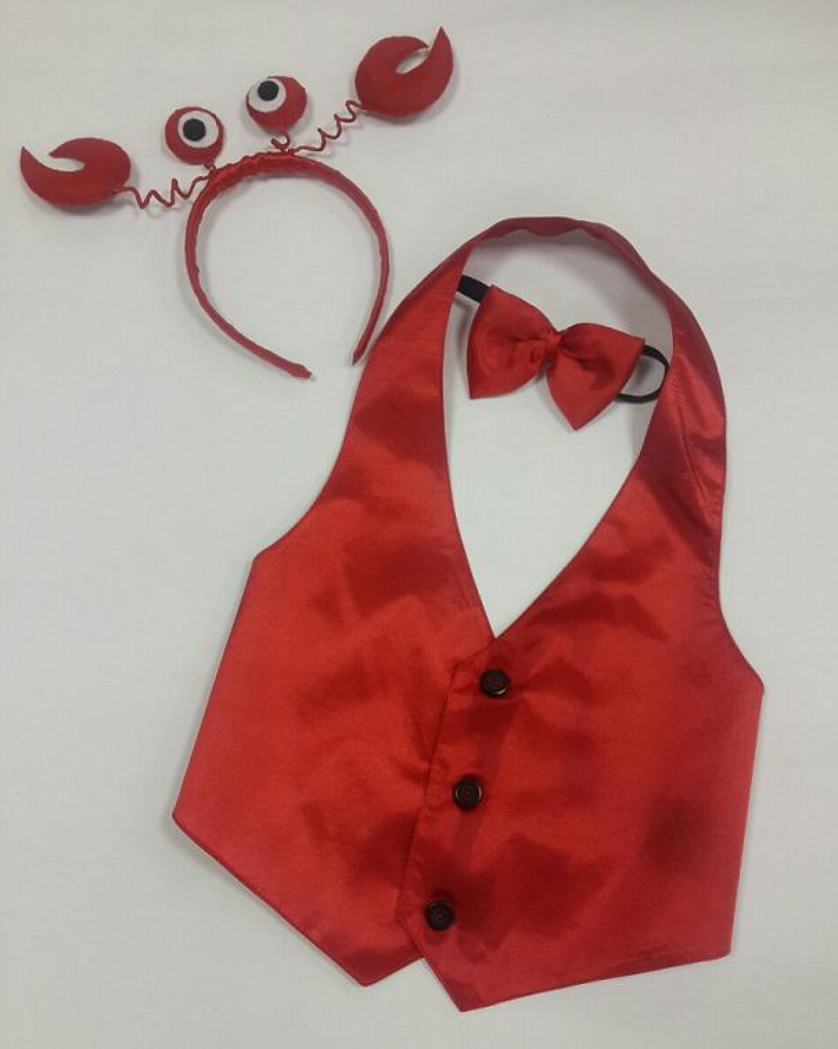 Carnival costume for a boy crab