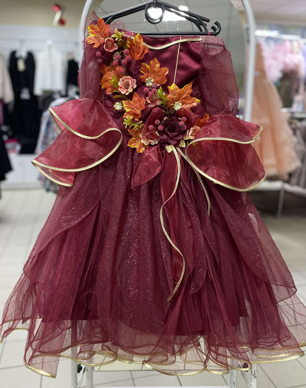 Carnival costume Autumn Bordeaux 2