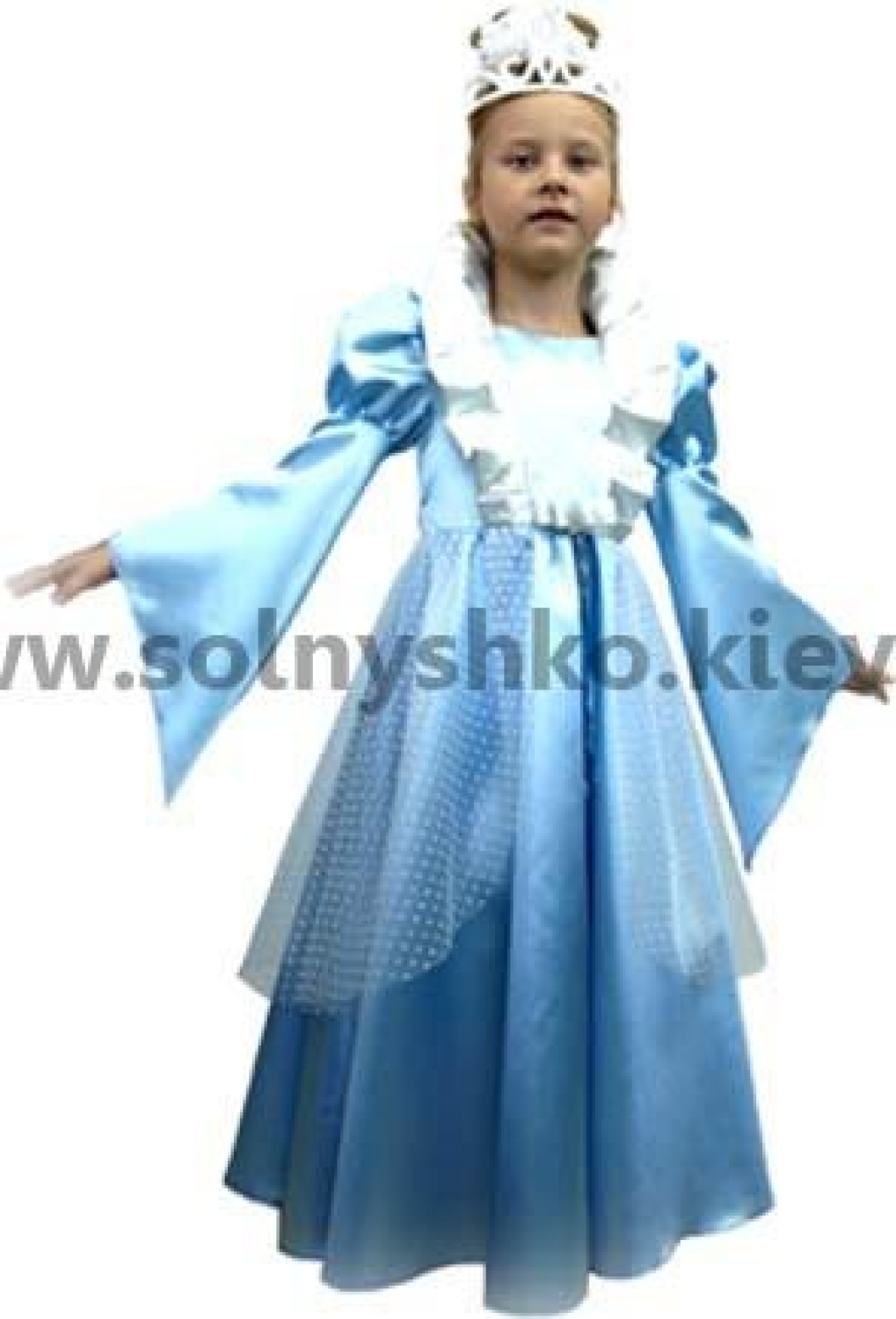 Карнавальний костюм дитячий Снігова Королева №3