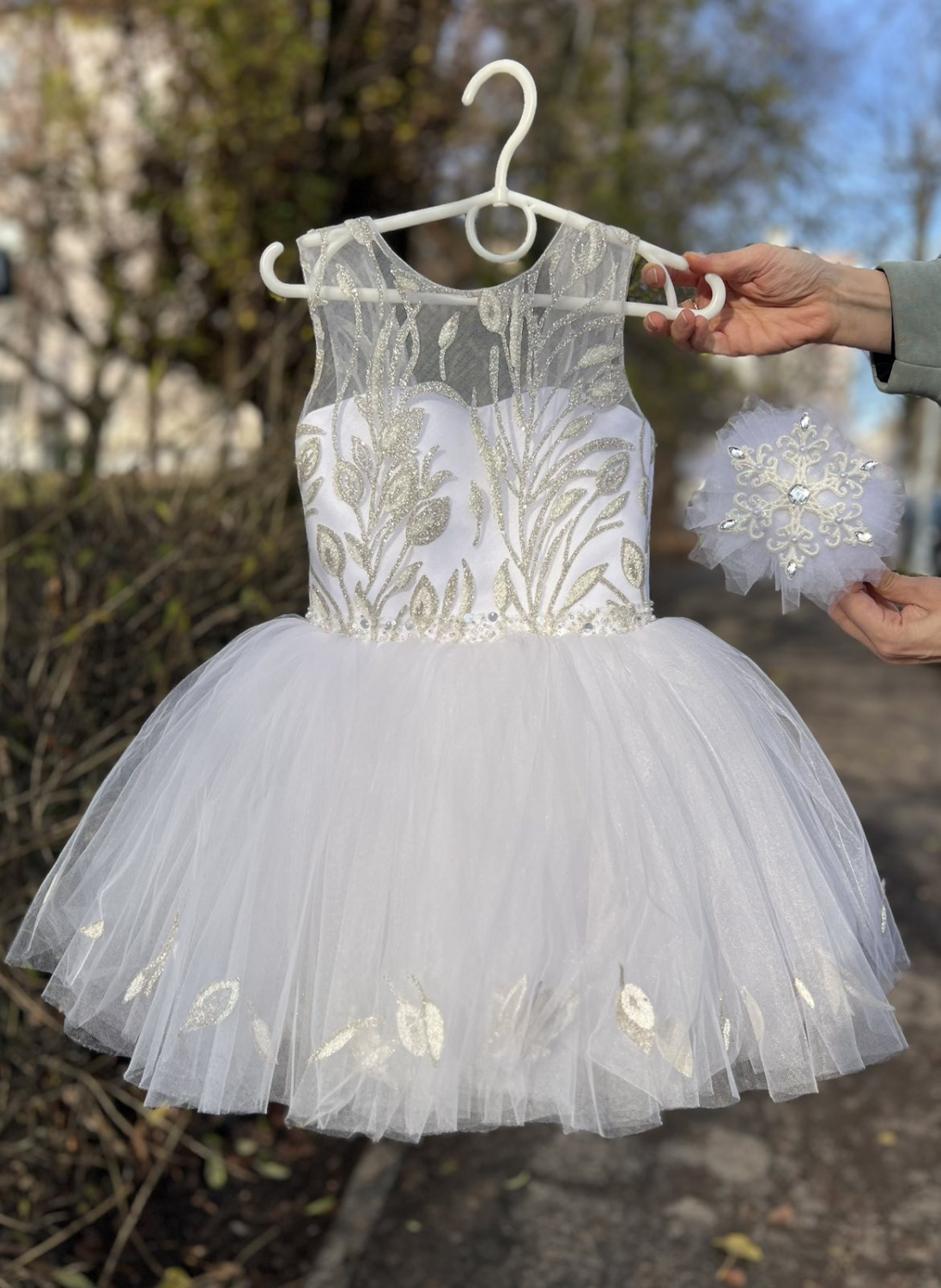 Сукня Сніжинка Полярне сяйво