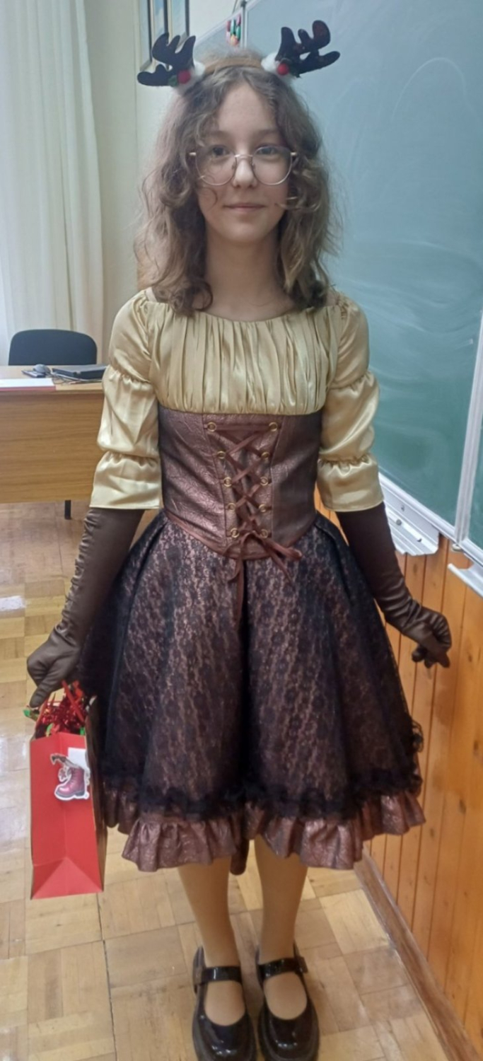 Сукня Шоколадка корсет