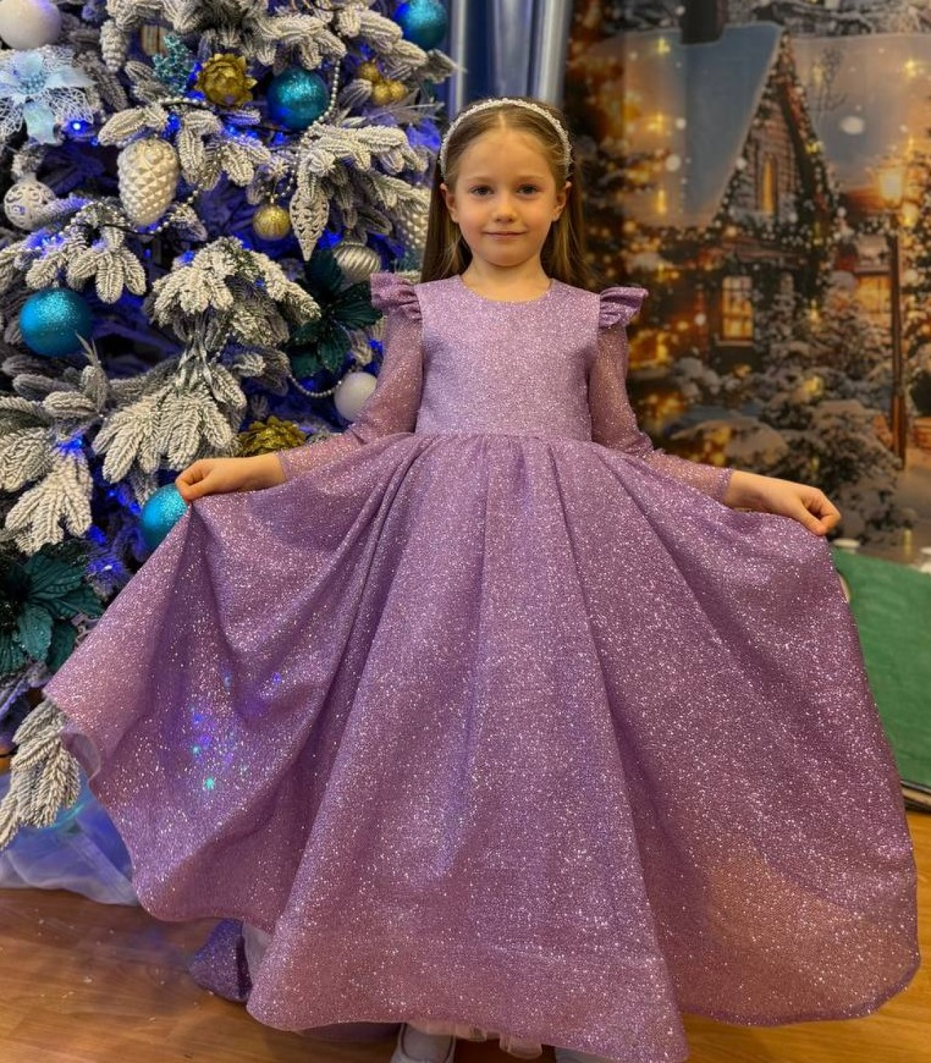 Бальна сукня лавандовий блиск