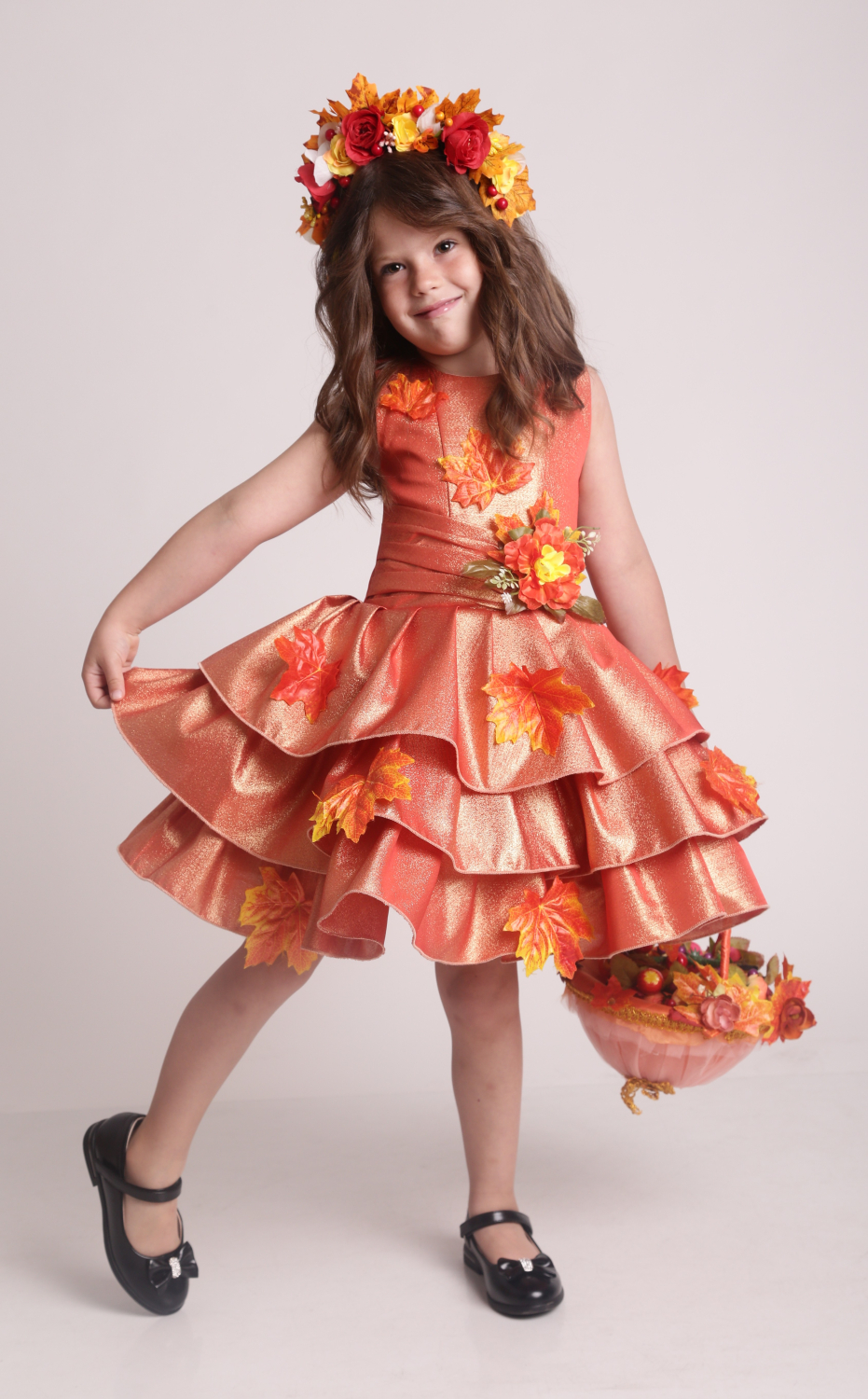 Carnival costume Autumn Ruffle short 1