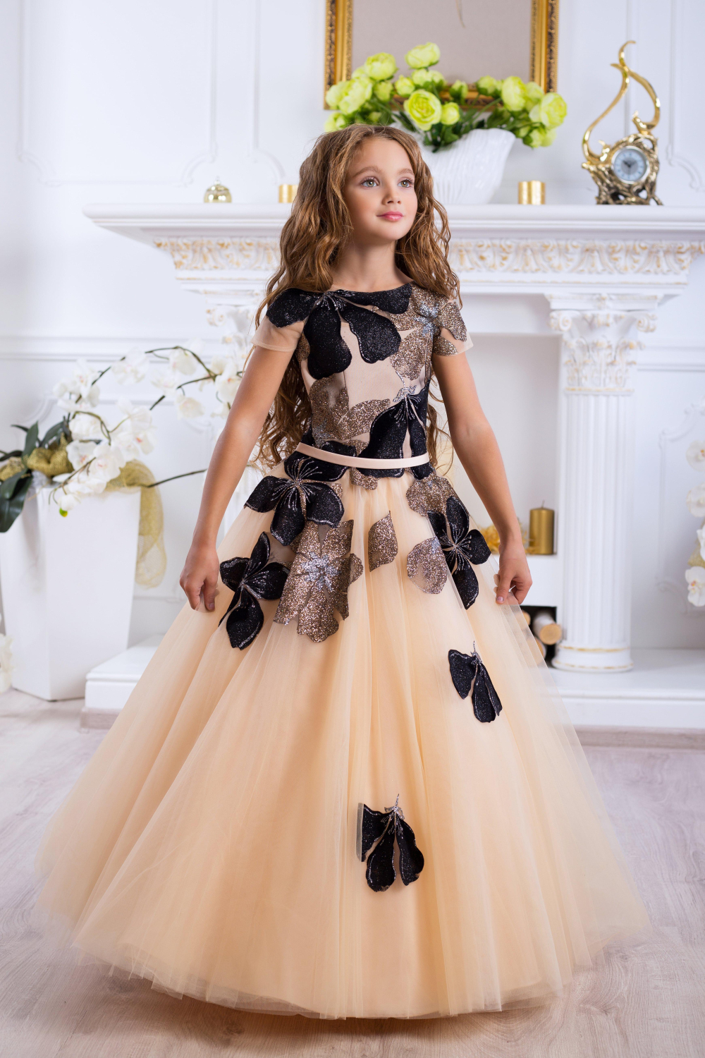 Елегантна бальна сукня для дівчинки 9784