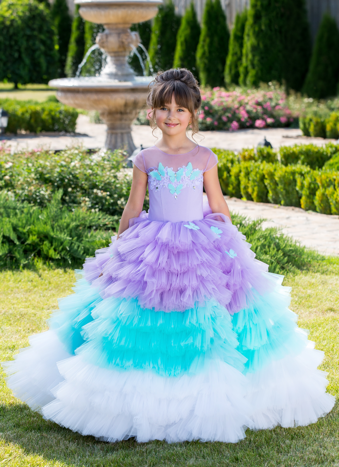 Елегантна бальна сукня для дівчинки 11768