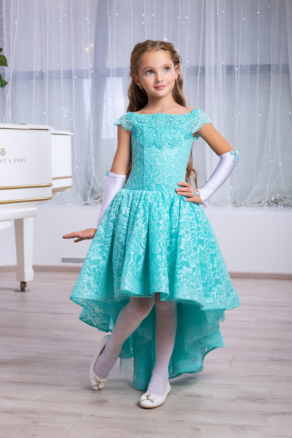Елегантна бальна сукня для дівчинки 9758