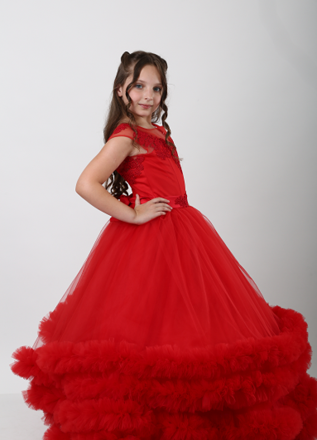 Елегантне плаття 9796 червона королева