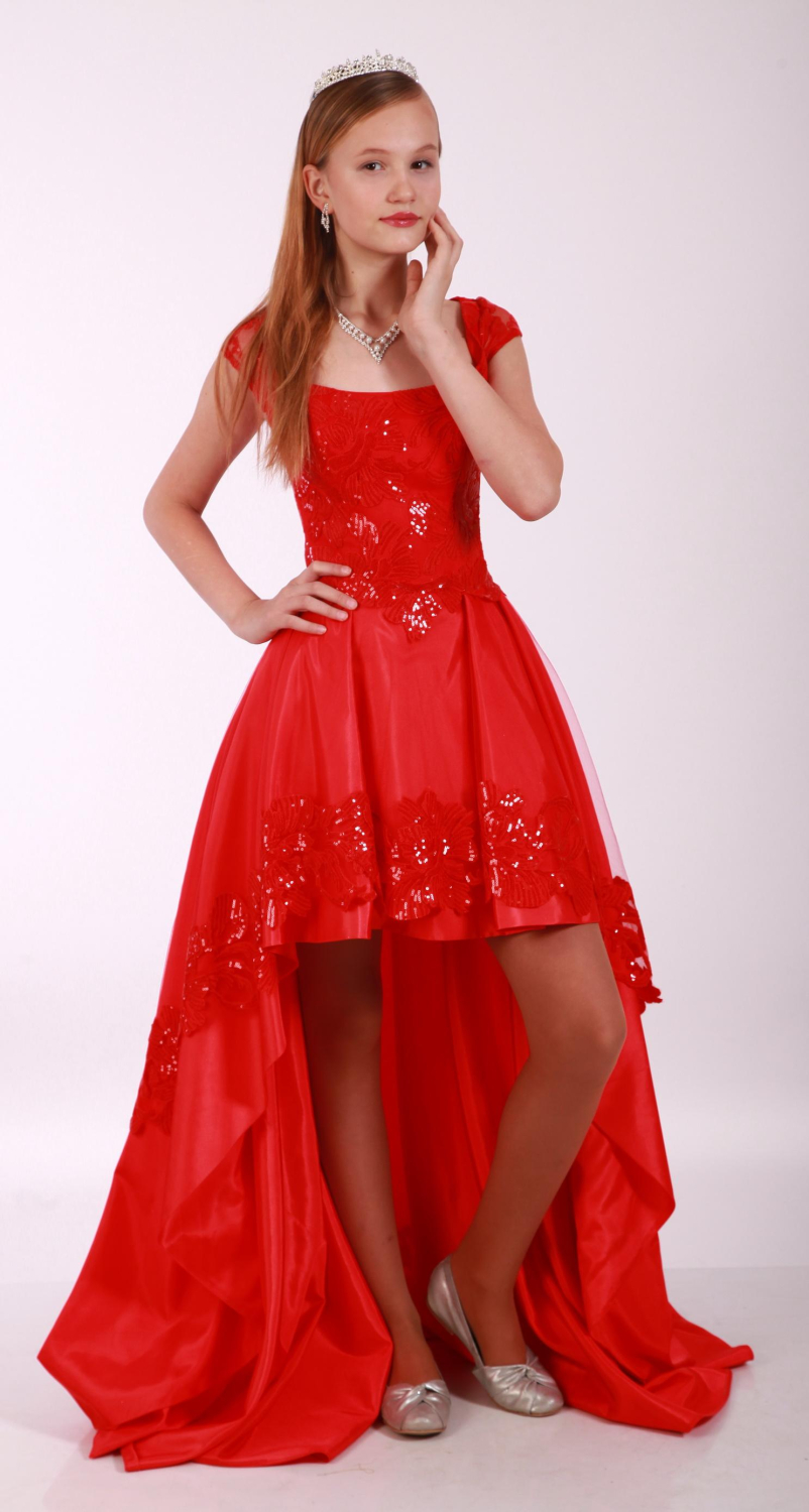 Елегантне плаття для дівчинки Мірабелла червона