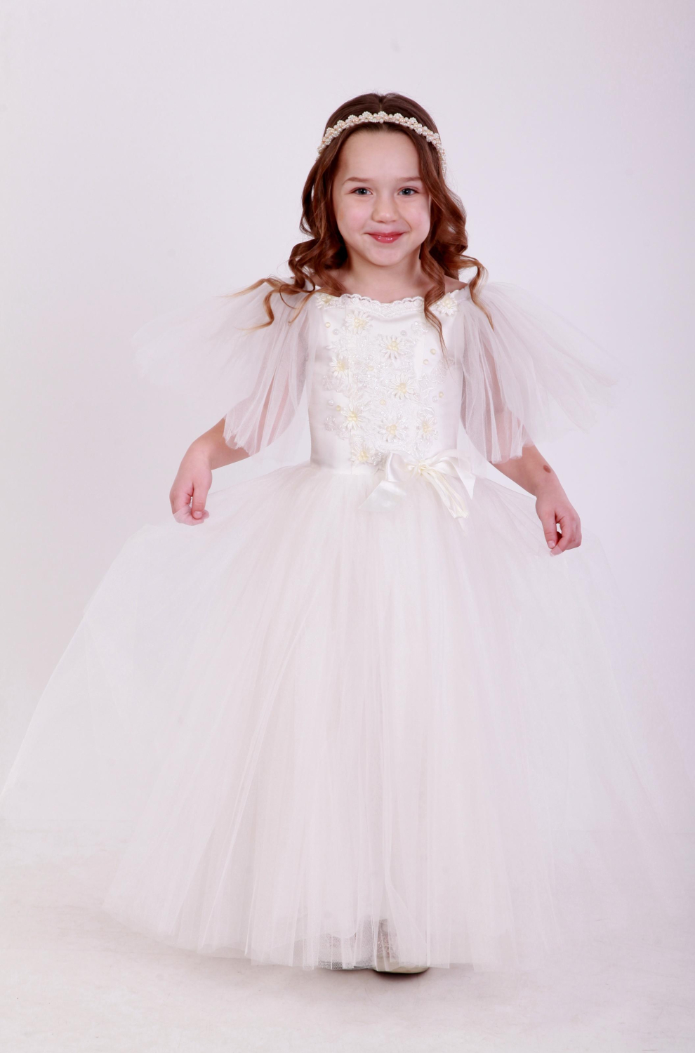 Ошатне плаття Балеринка Т-008 ангел