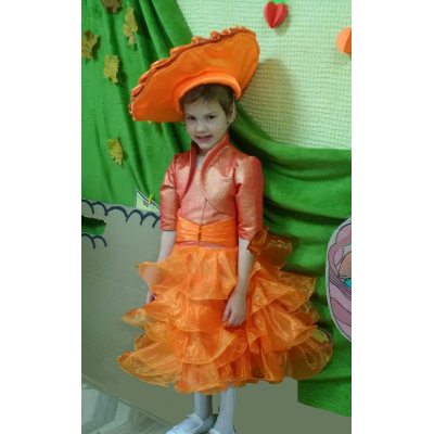 Карнавальний костюм Гриб Лисичка