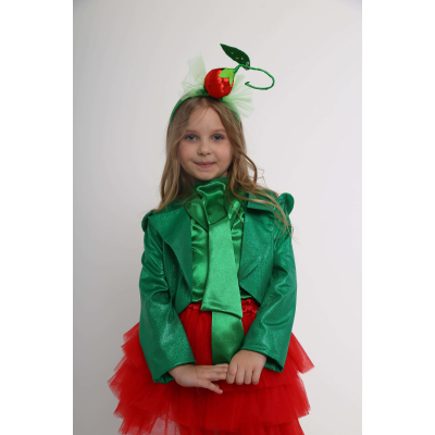 Карнавальний костюм Вишня, Вишенька, ягідка