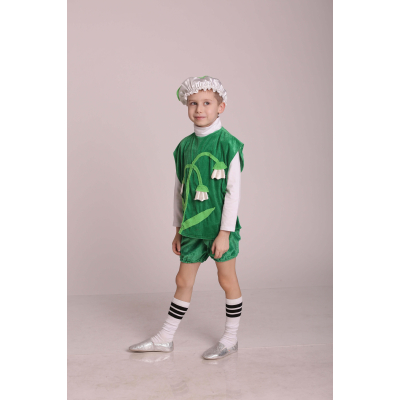 Carnival costume flower lily of the valley